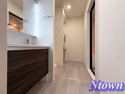 【洗面所】 | セレスティア城西 | 洗面所です