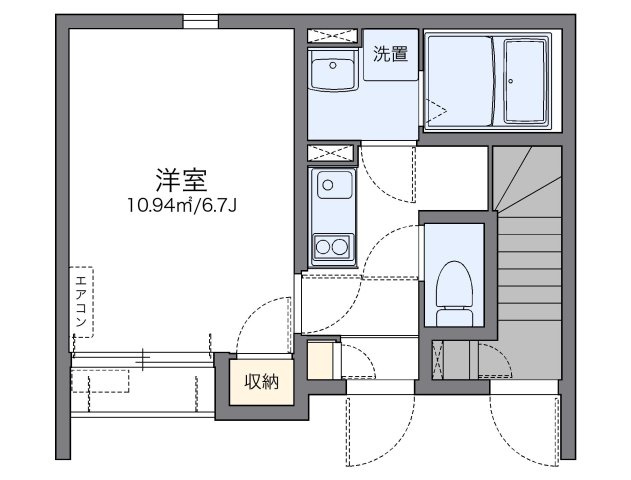 レオネクストカナロアの間取り|代表的な間取のため実際の間取とは異なる場合があります
