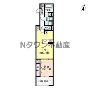 【間取り】 | セレスティア城西 | 間取りです。