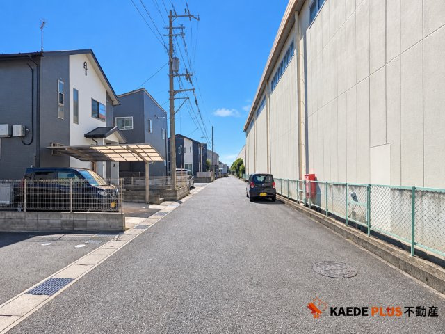 近江八幡市安土町西老蘇の前面道路含む現地写真
