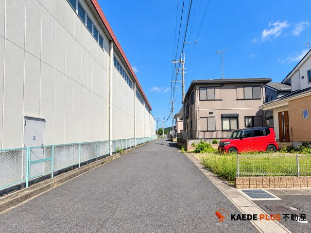 近江八幡市安土町西老蘇の前面道路含む現地写真