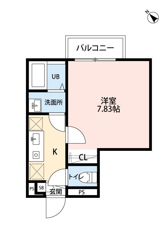 ガレリアサーラ松戸の間取り