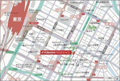 【地図】 | 京橋レジデンス