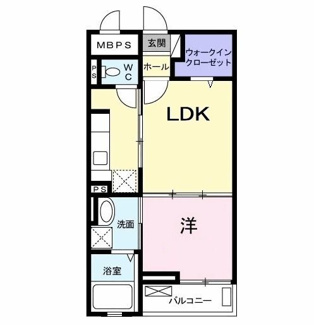 【間取り】 | オルカ | 間取りです。