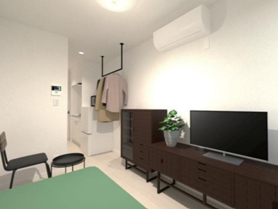 【居間・リビング】 | アレクシス羽田 | 居室 ※家具家電はイメージです