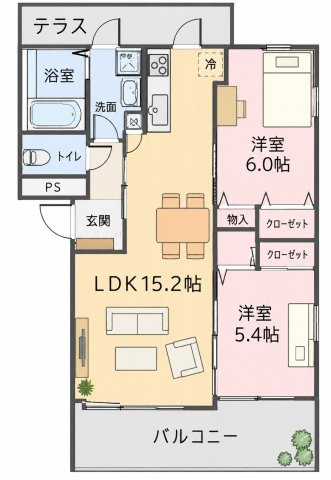 グランドールの間取り|別号数タイプ