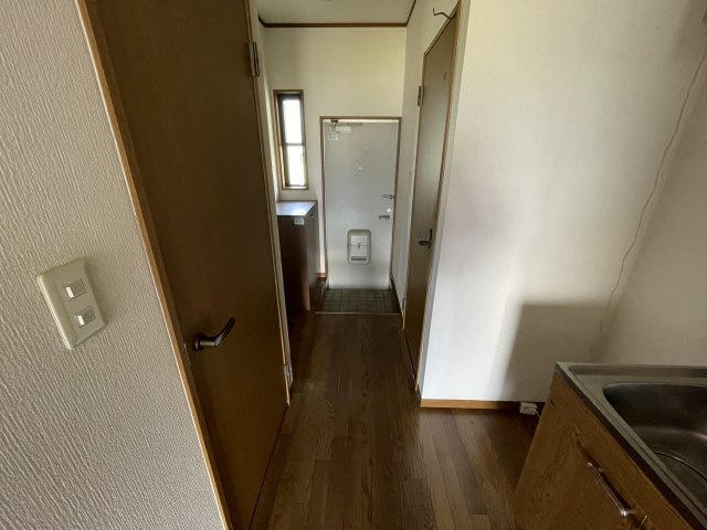 ジェンティーレB棟の玄関