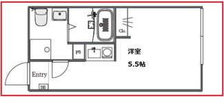 【間取り】 | アンドレジデンス亀有