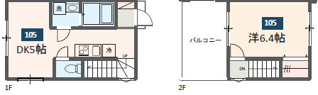 【間取り】 | MELDIA小台Ⅱ