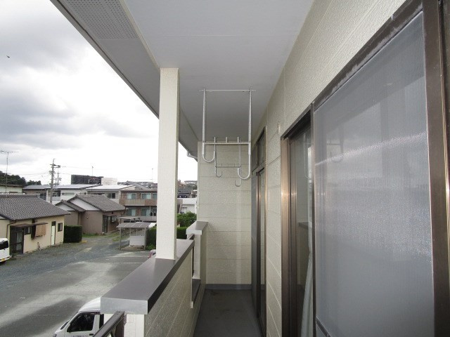 ドリームCityB のバルコニー