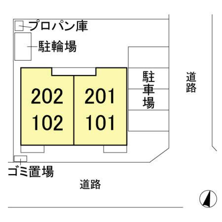 【区画図】 | Ｋ･Ｉｓｌａｎｄ　弐番館