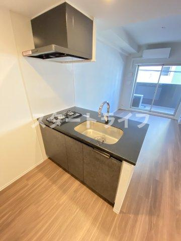 大阪市淀川区西中島７丁目の賃貸マンションのキッチン