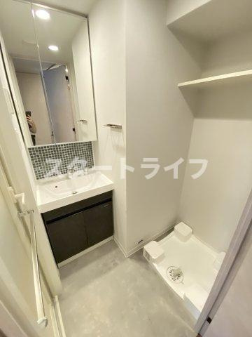 大阪市淀川区西中島７丁目の賃貸マンションの洗面所
