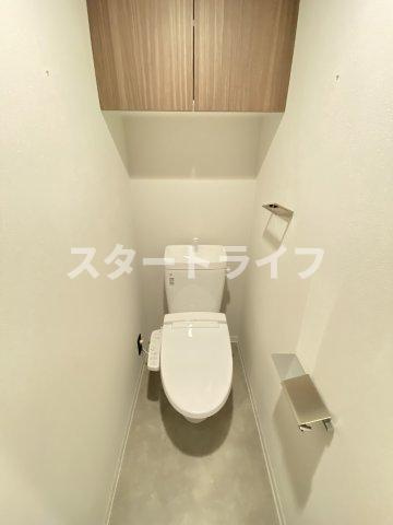 大阪市淀川区西中島７丁目の賃貸マンションのトイレ