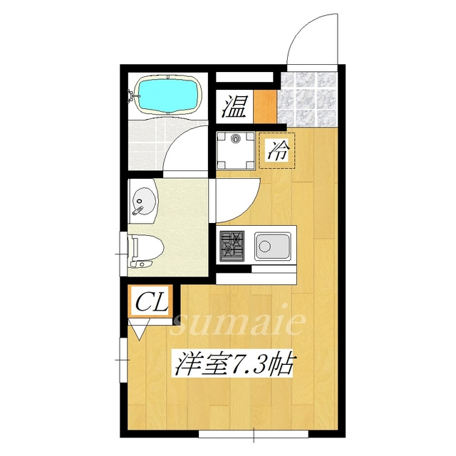 コローナ赤羽の間取り|2面採光の角部屋です♪