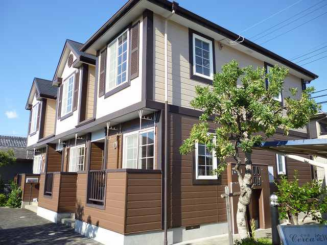 高槻市大塚町３丁目のアパートの外観