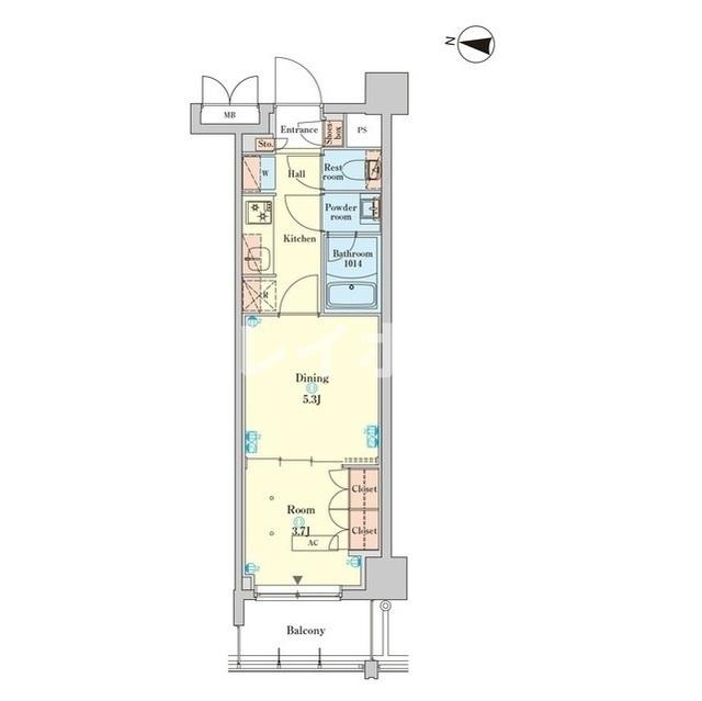 RJRプレシア千鳥の間取り
