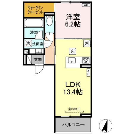 【間取り】 | D-avance井田　A棟