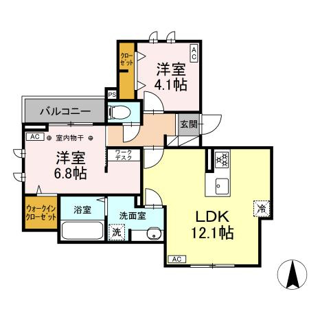 リュミエールの間取り