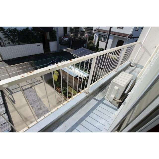 小林コーポのバルコニー
