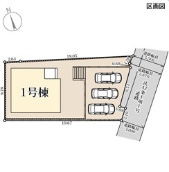 リーブルガーデン読谷村喜名第2の区画図