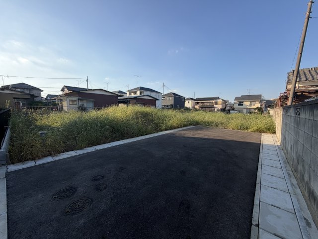 中野台更地の外観