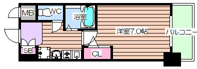 【間取り】 | エスリード南森町駅前