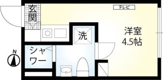 Mahalo Terrace清澄白河の間取り