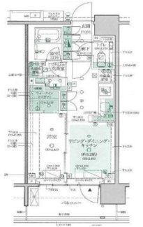 【間取り】 | クレヴィア上野御徒町 | 間取りです。