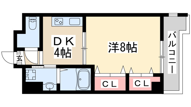 【間取り】 | ブルーム江坂