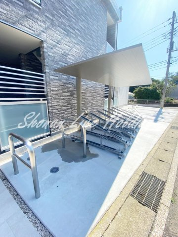 横須賀市津久井１丁目のアパートのその他共用部分|駐輪場