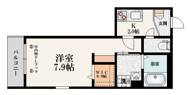 メゾン　ド　エスポワール滝野川の間取り|間取り図
