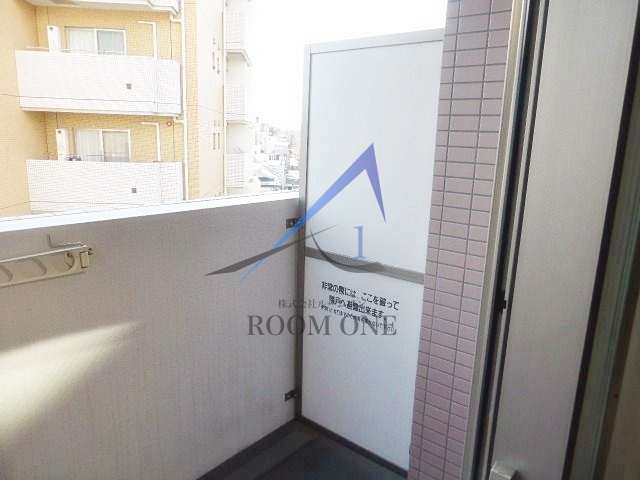 ヴァレッシア武蔵関駅前シティのバルコニー|バルコニーです。