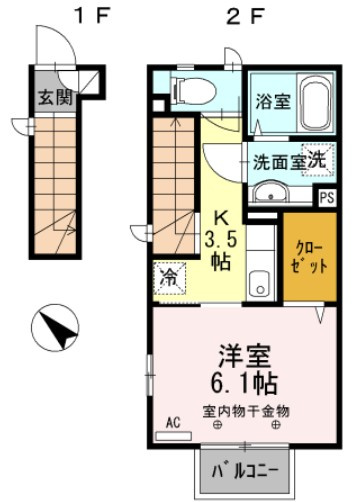 メゾン オリビエの間取り