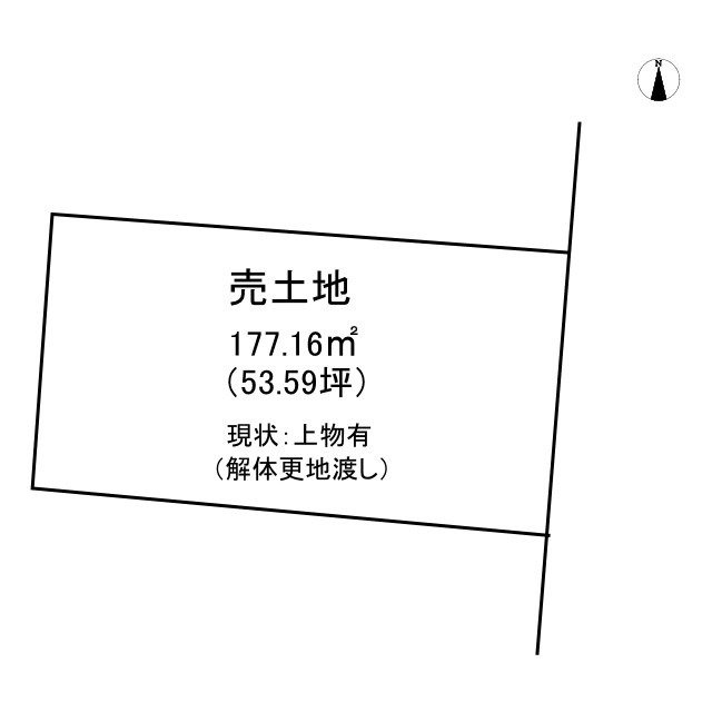 福島町の土地図