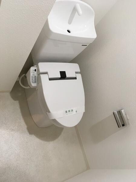 ＣＯＣＯＦＬＡＴ板橋のトイレ