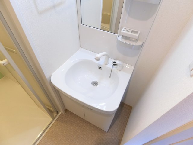 山崎マンション15の洗面所