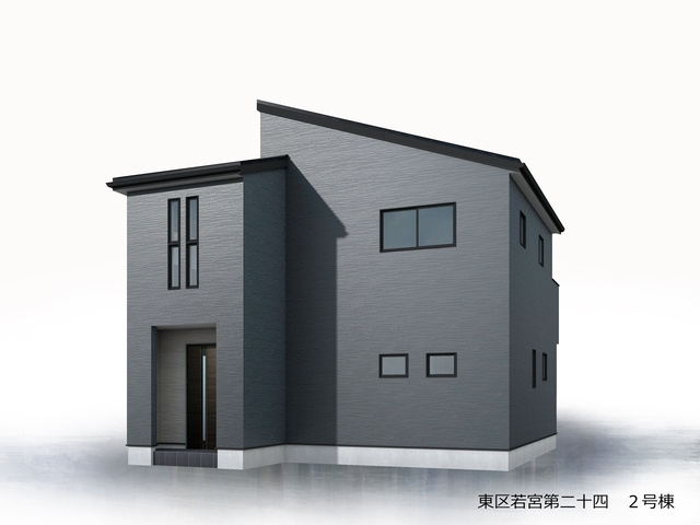 リーブルガーデン福岡市東区若宮第二十四の外観パース