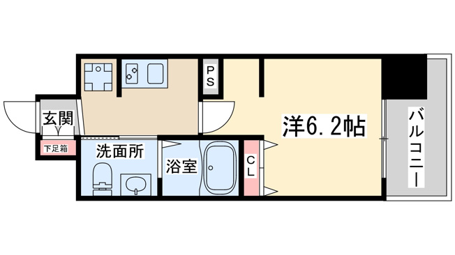 【間取り】 | エステムプラザ梅田・中崎町3ツインマークス　サウスレジデンス