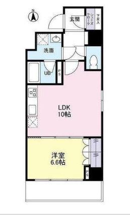 スカイタウン押上の間取り