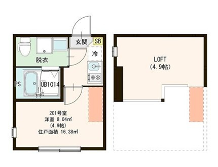アーディヤ未来の間取り