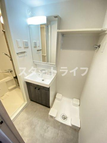 大阪市淀川区西中島７丁目の賃貸マンションの洗面所