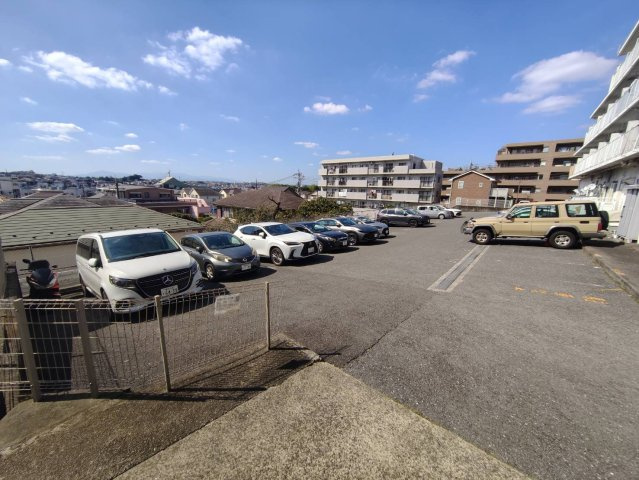 市が尾内野ビルの駐車場