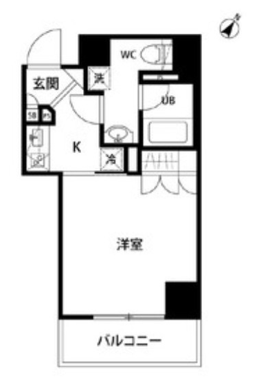 ボンナチュール入谷の間取り
