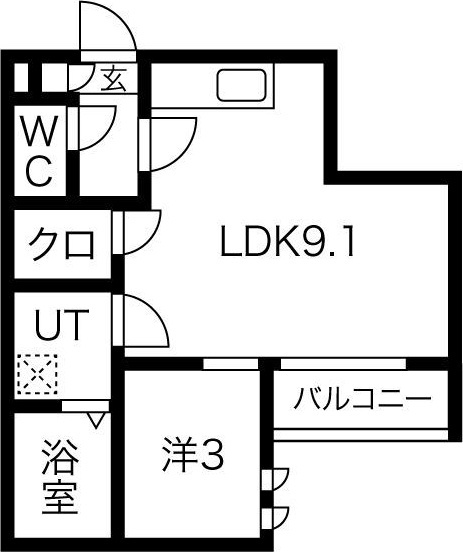 GRANDTIC本笠寺の間取り
