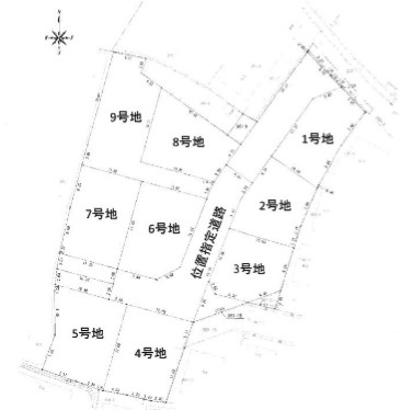 姫路市御立中７丁目の売地の土地図
