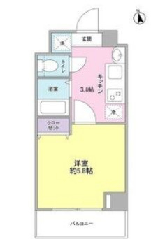 ペルレ世田谷の間取り