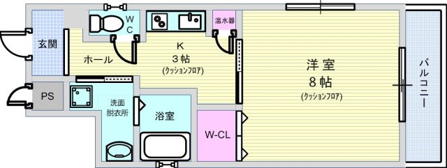 ラミアーレ豊中の間取り