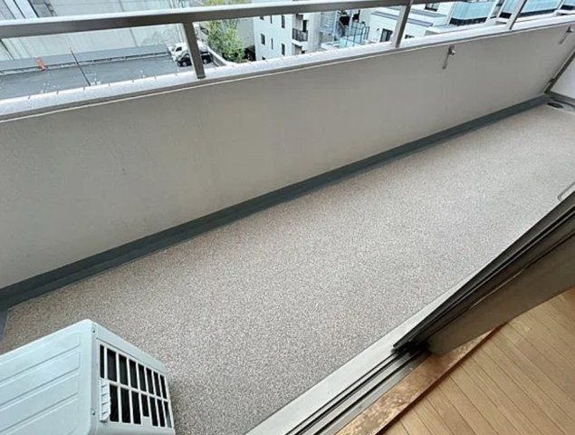 アビタシオン大島のバルコニー|落ち着いた時間を過ごせるバルコニーです