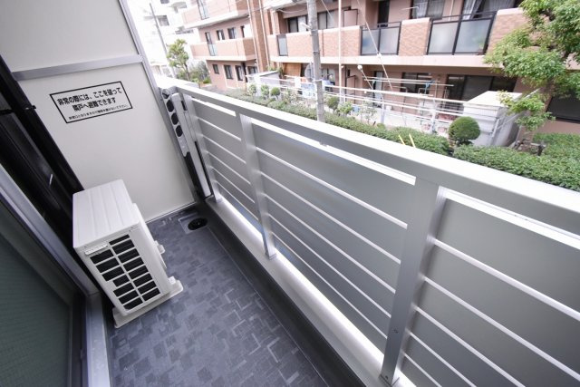 Siete西宮北口のバルコニー